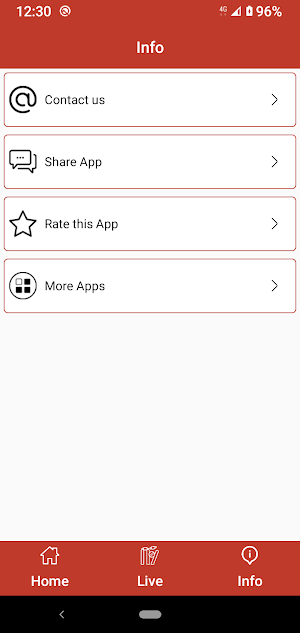 Cambay Cricket - Live Scorer Screenshot 1
