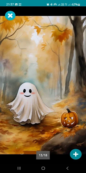 Cute Halloween Wallpaper HD Screenshot 1