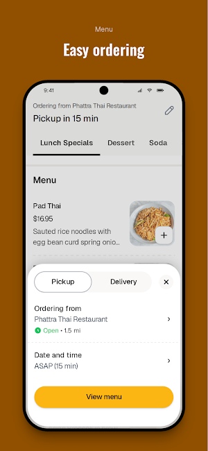 Phattra Thai Restaurant Screenshot 2