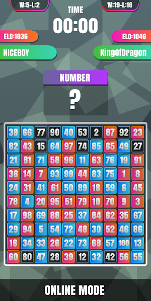 Finding Numbers 1 To 100 Puzzle Online 2021 Screenshot 2