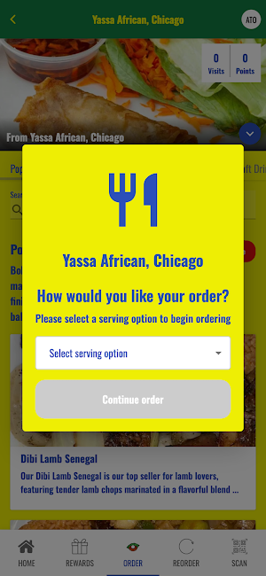 Yassa African Restaurant Screenshot 2