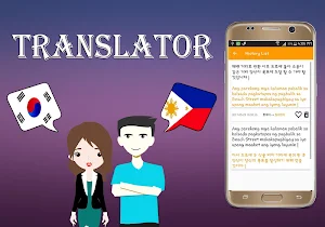 Korean To Filipino Translator Screenshot 3