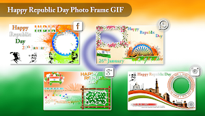 Republic Day GIF Photo Frame 2021 -HD Indian Photo Screenshot 1