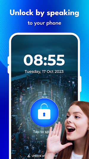 Voice Lock: Voice Screen Lock Screenshot 0