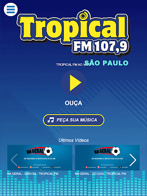 Radio Tropical FM São Paulo Screenshot 3