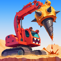 Dinosaur Digger Excavator Game