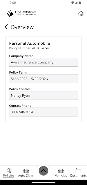 Cornerstone Insurance Brokers Screenshot 3