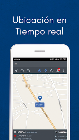 GPS Monitoring Screenshot 1