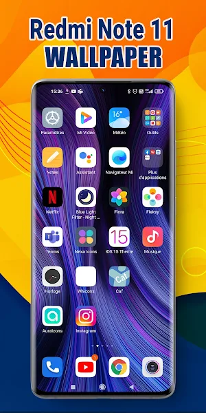 Redmi note 11 Pro Theme, Xiaomi Note 11 Launcher Screenshot 2