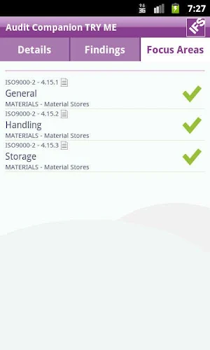 IFS Audit Companion 9 Screenshot 3