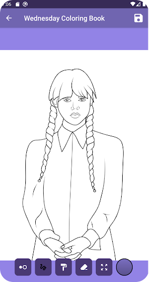 Colors: Wednesday Addams Screenshot 3