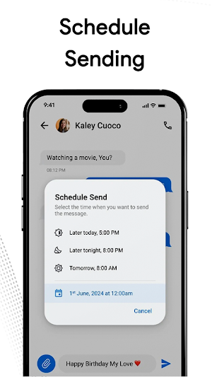 Messages: Text SMS App Screenshot 2