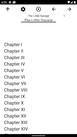 Book, The Little Savage Screenshot 0