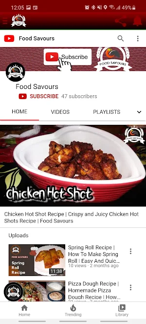 Food Savours Screenshot 1