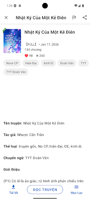 TYT - Nghe Truyện Audio Full Screenshot 2
