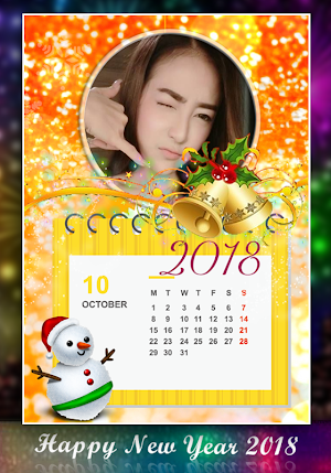 Calendar Photo Frames 2018 Screenshot 0