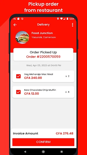 Nourri Express Driver Screenshot 3