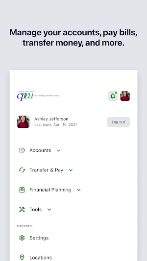CPCU Mobile Banking Screenshot 3