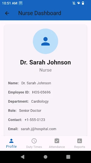 Hospital Duty Manager Screenshot 2