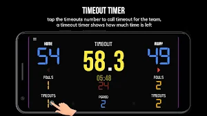 BT Scoreboard - Basketball Screenshot 3