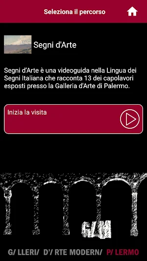 Segni d’Arte Videoguida in LIS Screenshot 1
