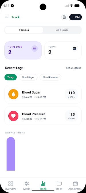 VitaLink Screenshot 2