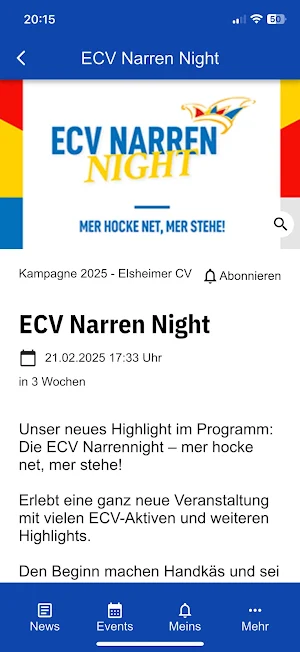 Stadecken-Elsheim App Screenshot 2