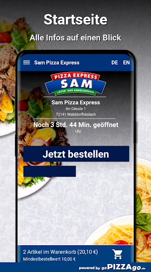 Sam Express Walddorfhäslach Screenshot 1