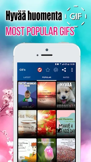 Finnish Good Morning Gifs Screenshot 1