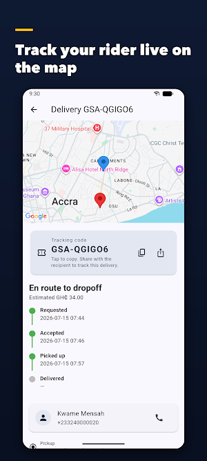 GST Delivery Screenshot 2