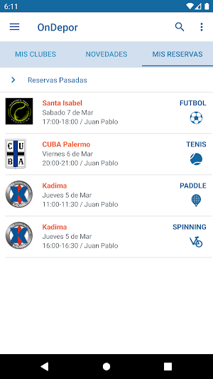 OnDepor Screenshot 2