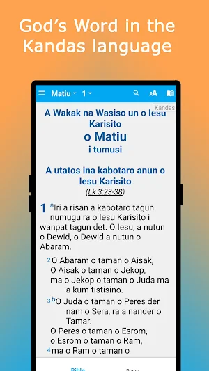 Kandas New Testament Screenshot 0