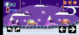 Hill Car Racing - winter edition Screenshot 1