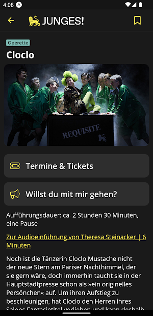 JUNGES! Staatstheater Screenshot 3