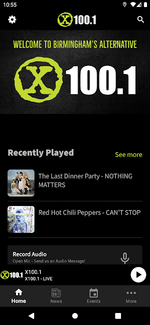 X 100.1 Screenshot 0