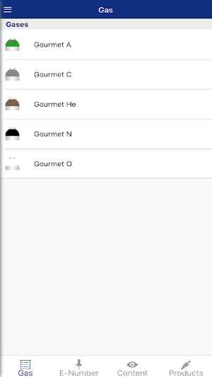 Food gases Screenshot 0