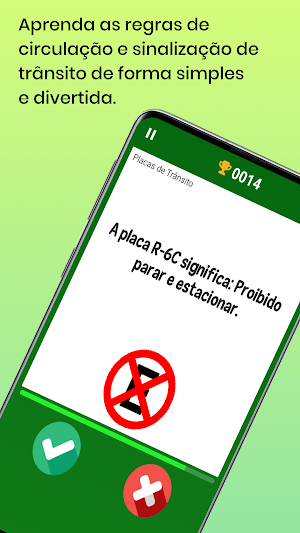 Quiz Legislação de Trânsito Screenshot 3