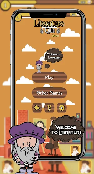 Literature Quiz Screenshot 1