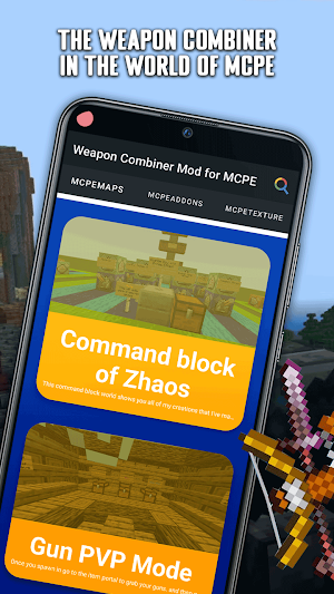 Weapon Combiner Mod for MCPE Screenshot 1
