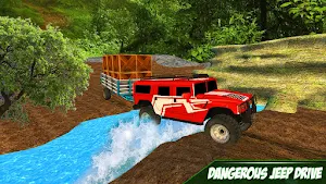 Offroad Jeep Driving Simulator Screenshot 1