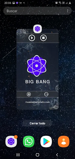Big Bang Radio Screenshot 1