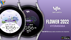 SamWatch Flower 2022 Hydrangea Screenshot 0
