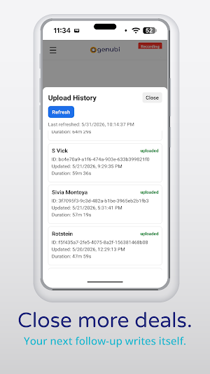 Genubi: AI Sales Assistant Screenshot 3
