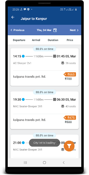 Kalpana Travels Screenshot 3