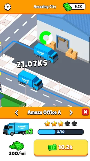 Delivery Tycoon - Idle Game Screenshot 1