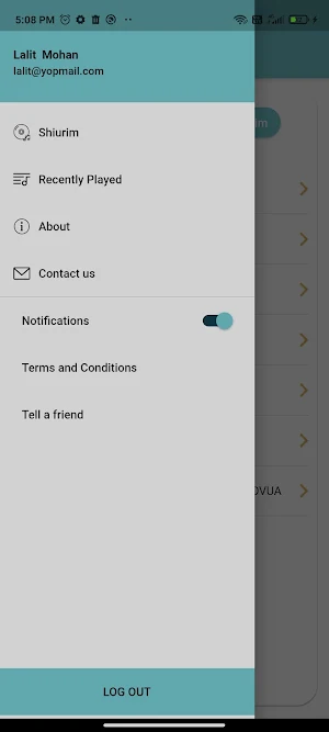 Daf Hashovua - Daf A Week Screenshot 1