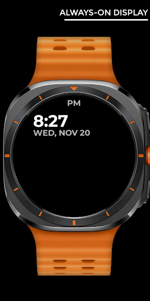 Night ver 54 - watch face Screenshot 2