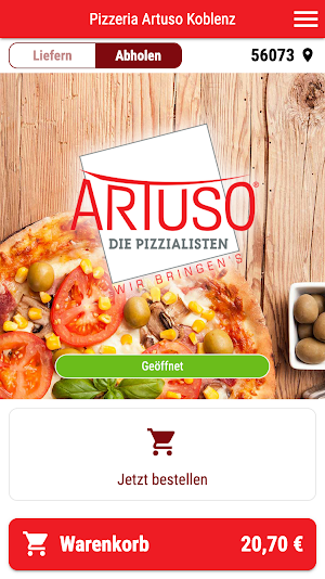 Pizzeria Artuso Koblenz Screenshot 0