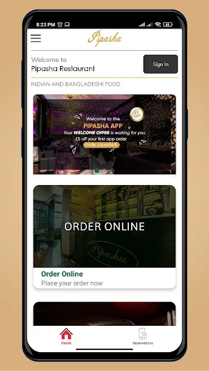 Pipasha Restaurant Screenshot 0