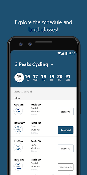 3 Peaks Cycling Screenshot 2